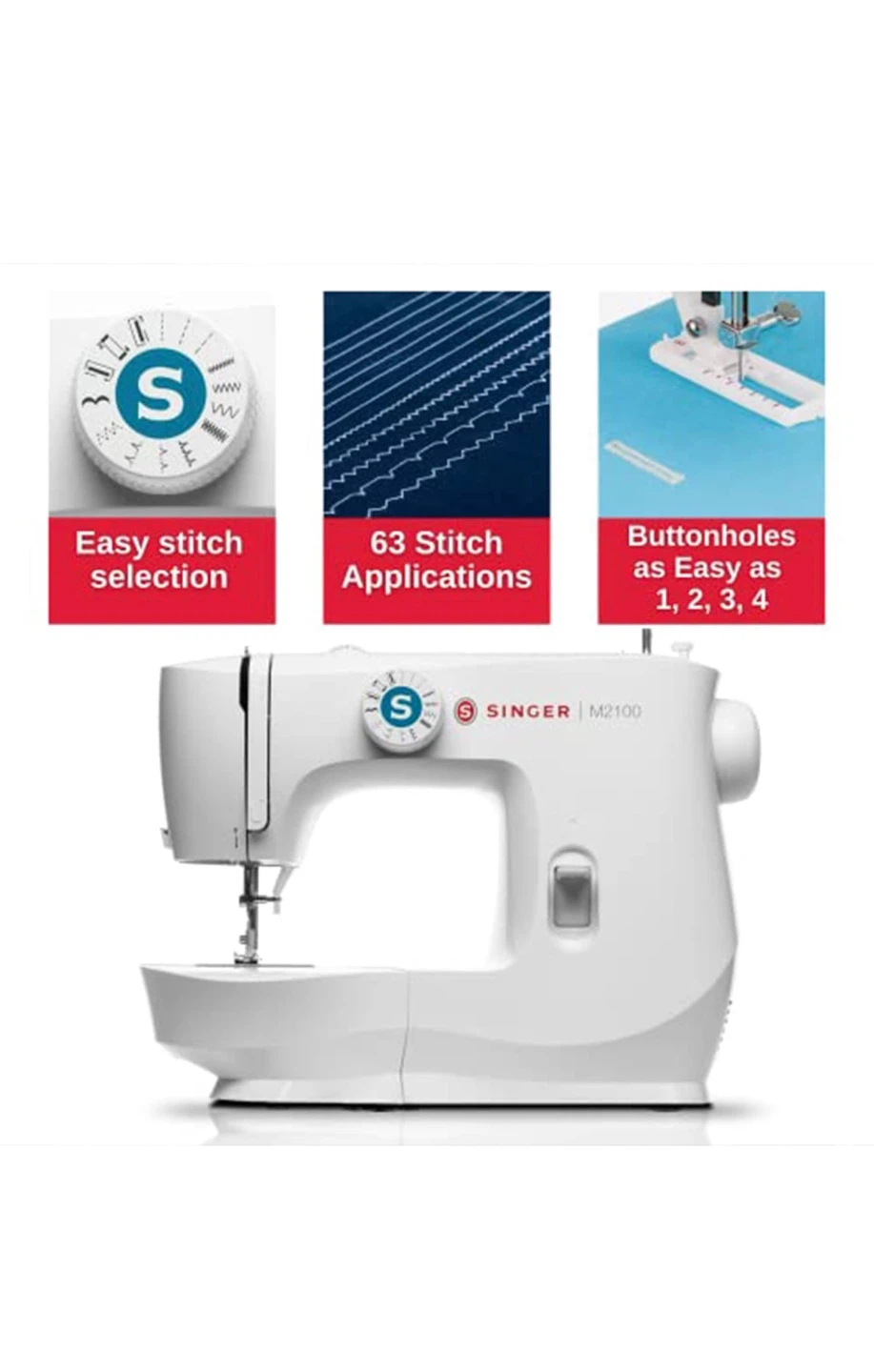 Singer M2100 Sewing Machine - photo 3