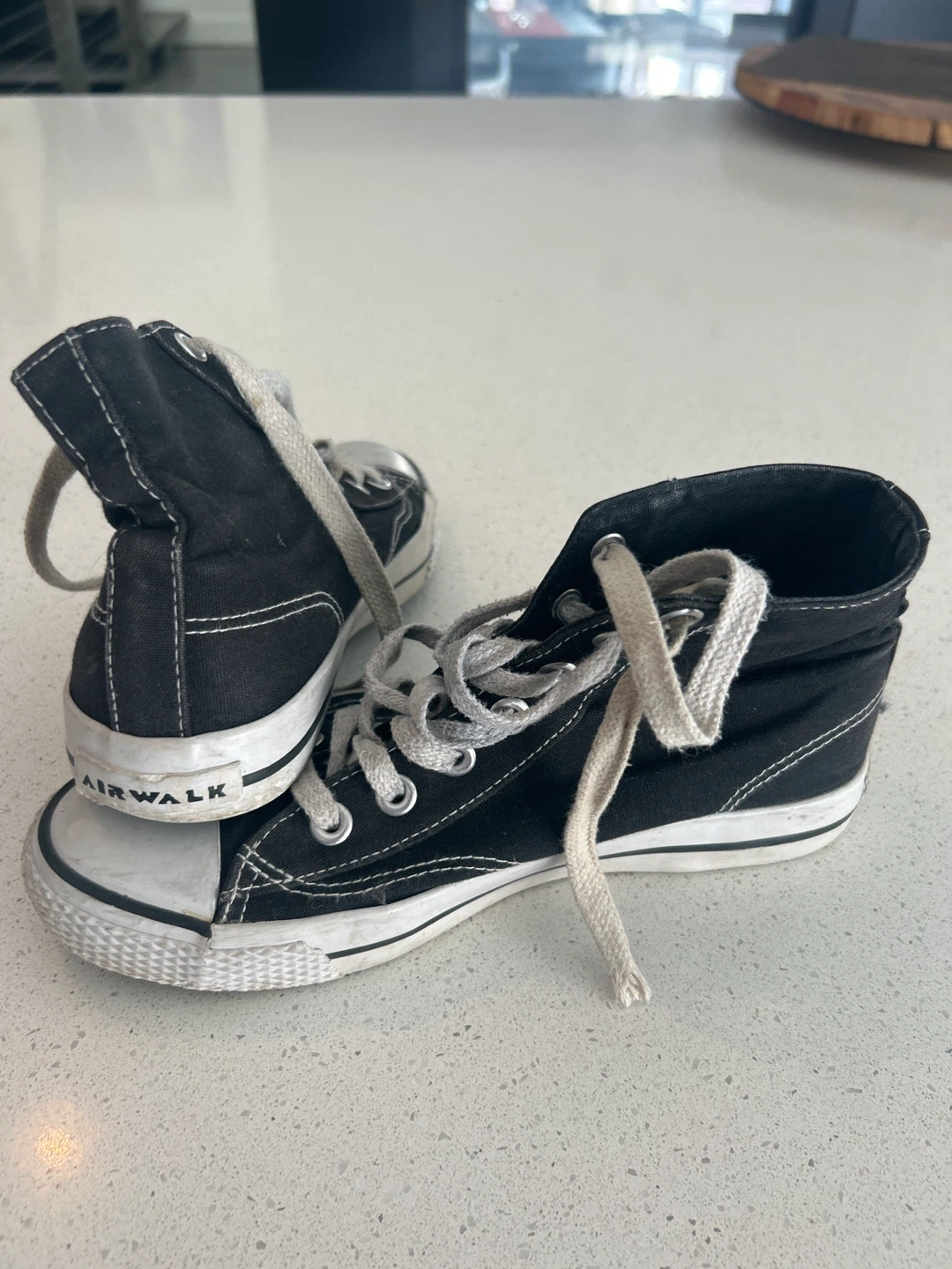 Black Airwalk High Top Sneakers