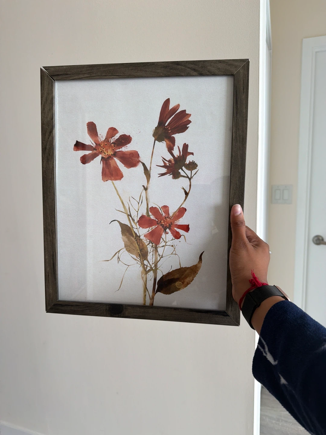 Framed Dried Flower Art