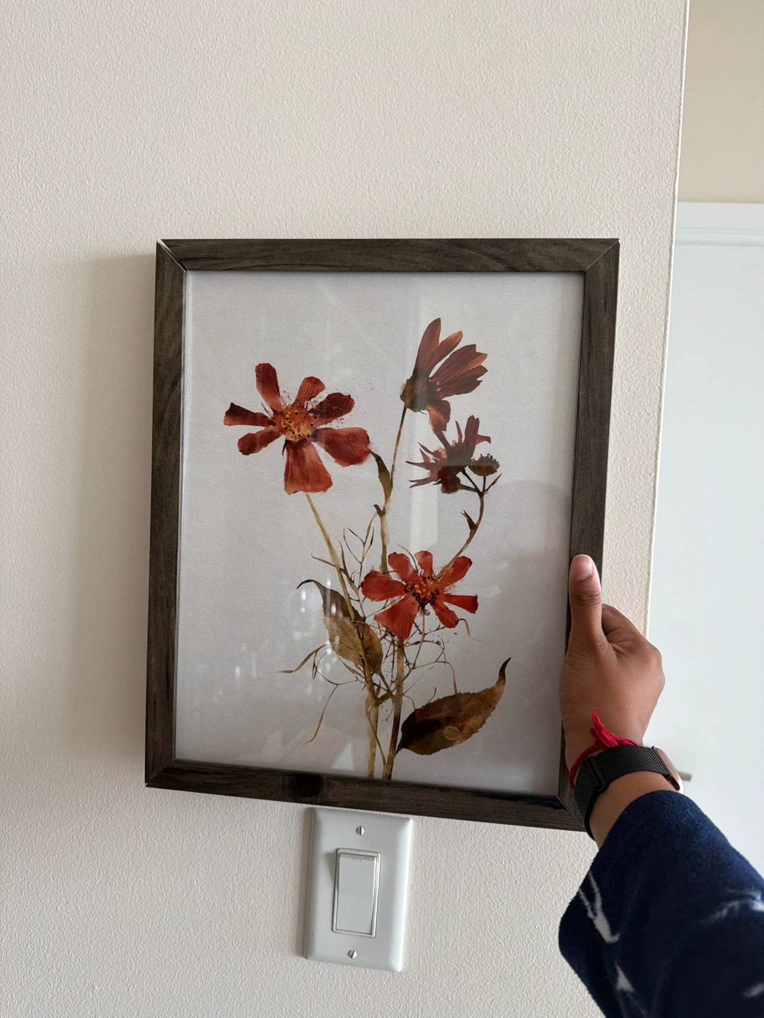 Framed Dried Flower Art - photo 2