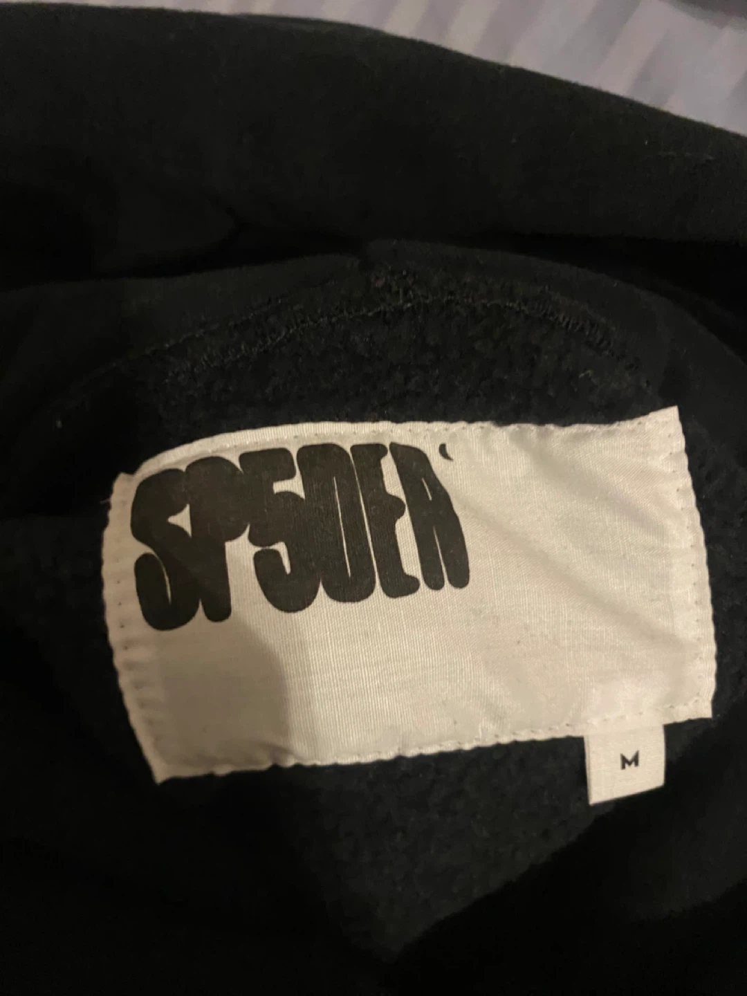 Sp5der Worldwide OG Rhinestone V2 Web Hoodie Size M - photo 2