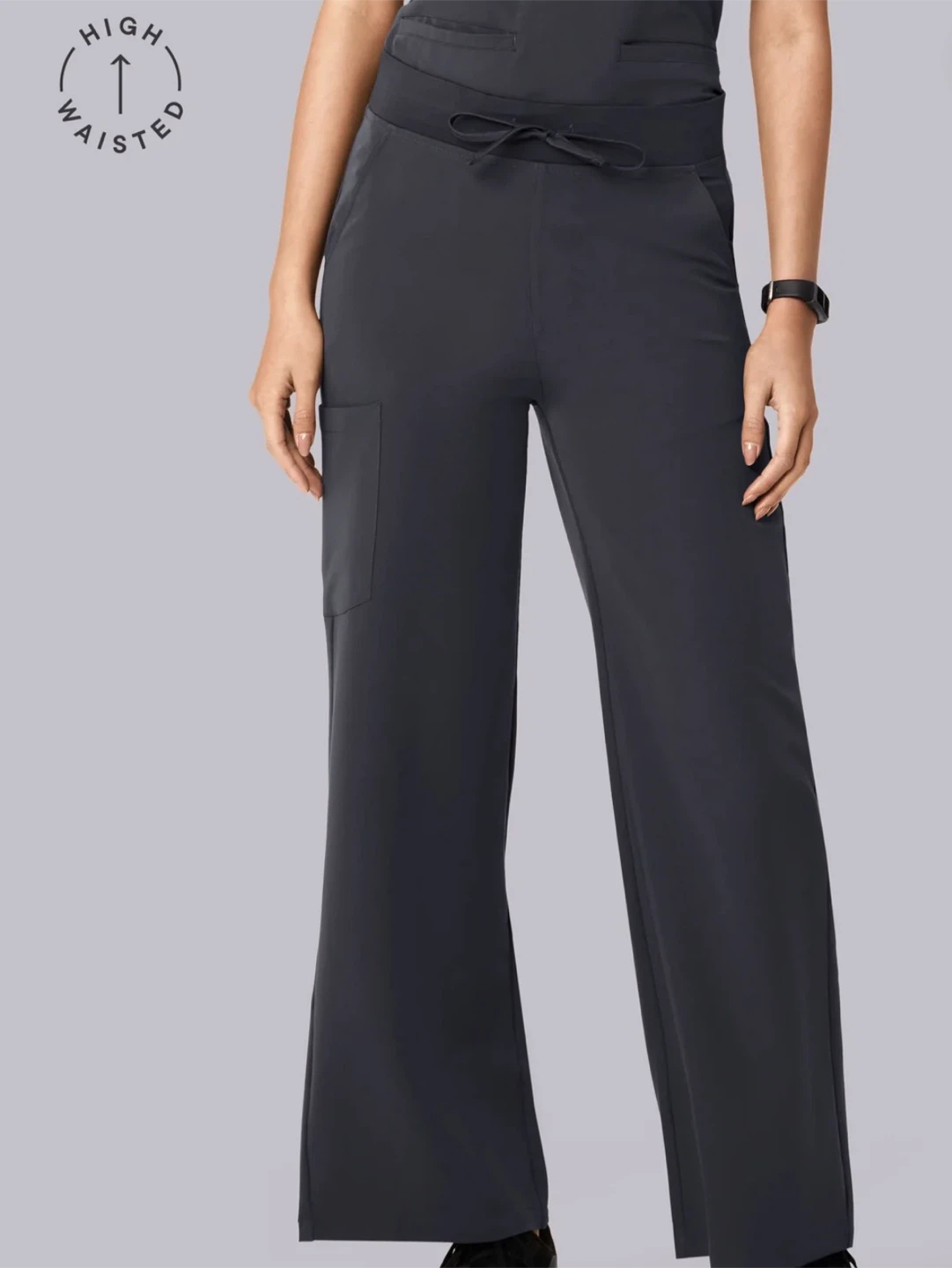 Dark Grey Scrub Set - Top and Pants - photo 5