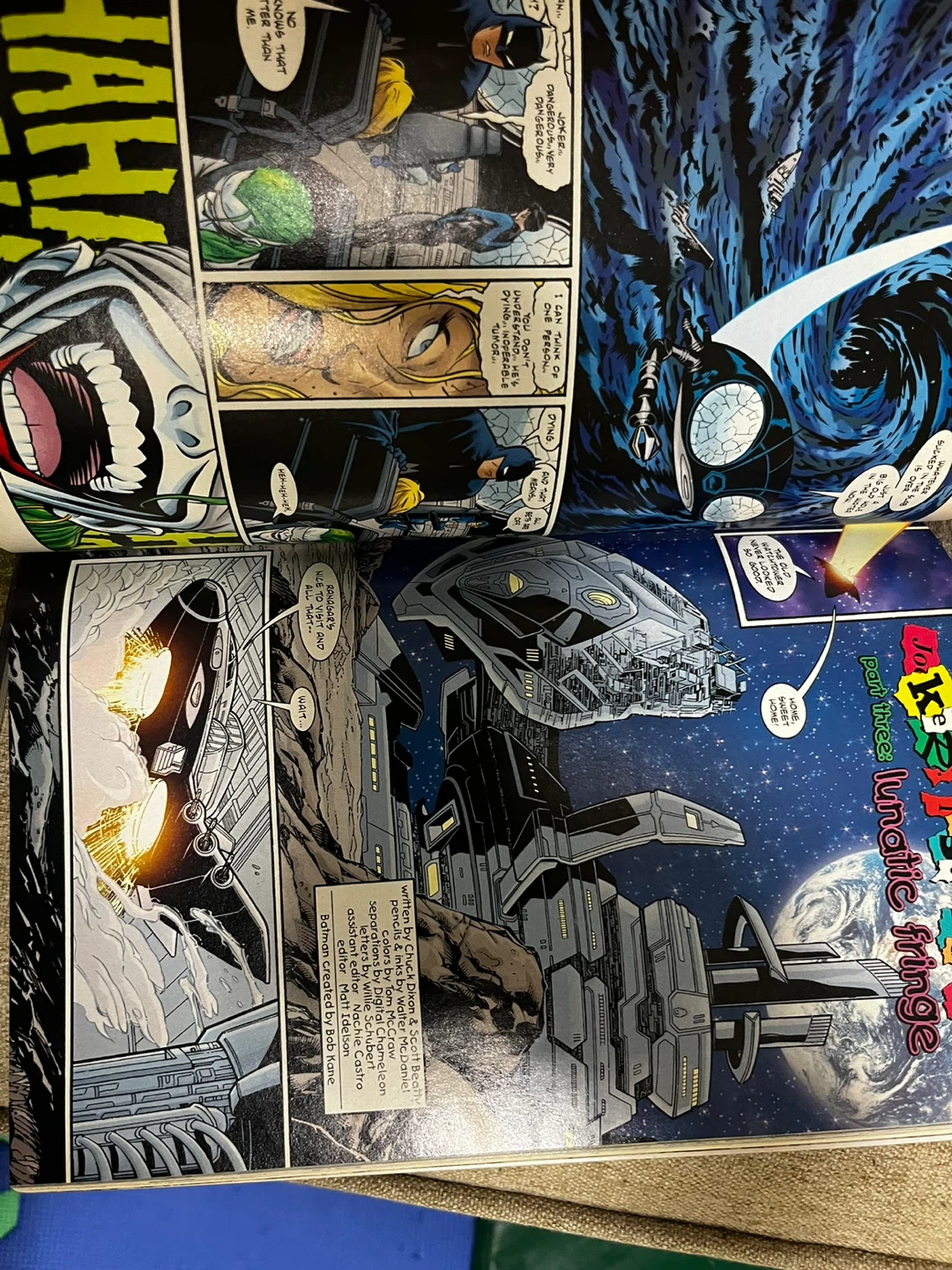 DC Comics Batman The Joker's Last Laugh Graphic Novel - photo 2