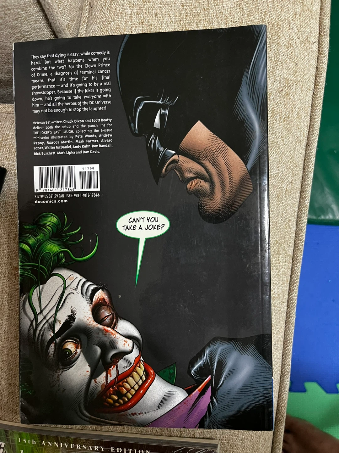 DC Comics Batman The Joker's Last Laugh Graphic Novel - photo 3