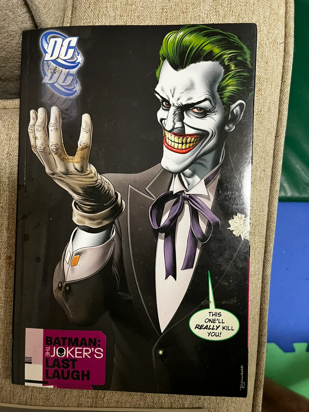 DC Comics Batman The Joker's Last Laugh Graphic Novel