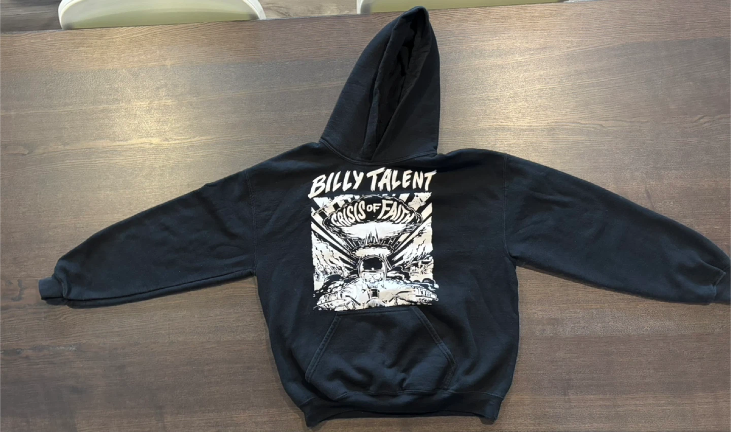 Billy Talent "Crisis of Faith" Hoodie Medium