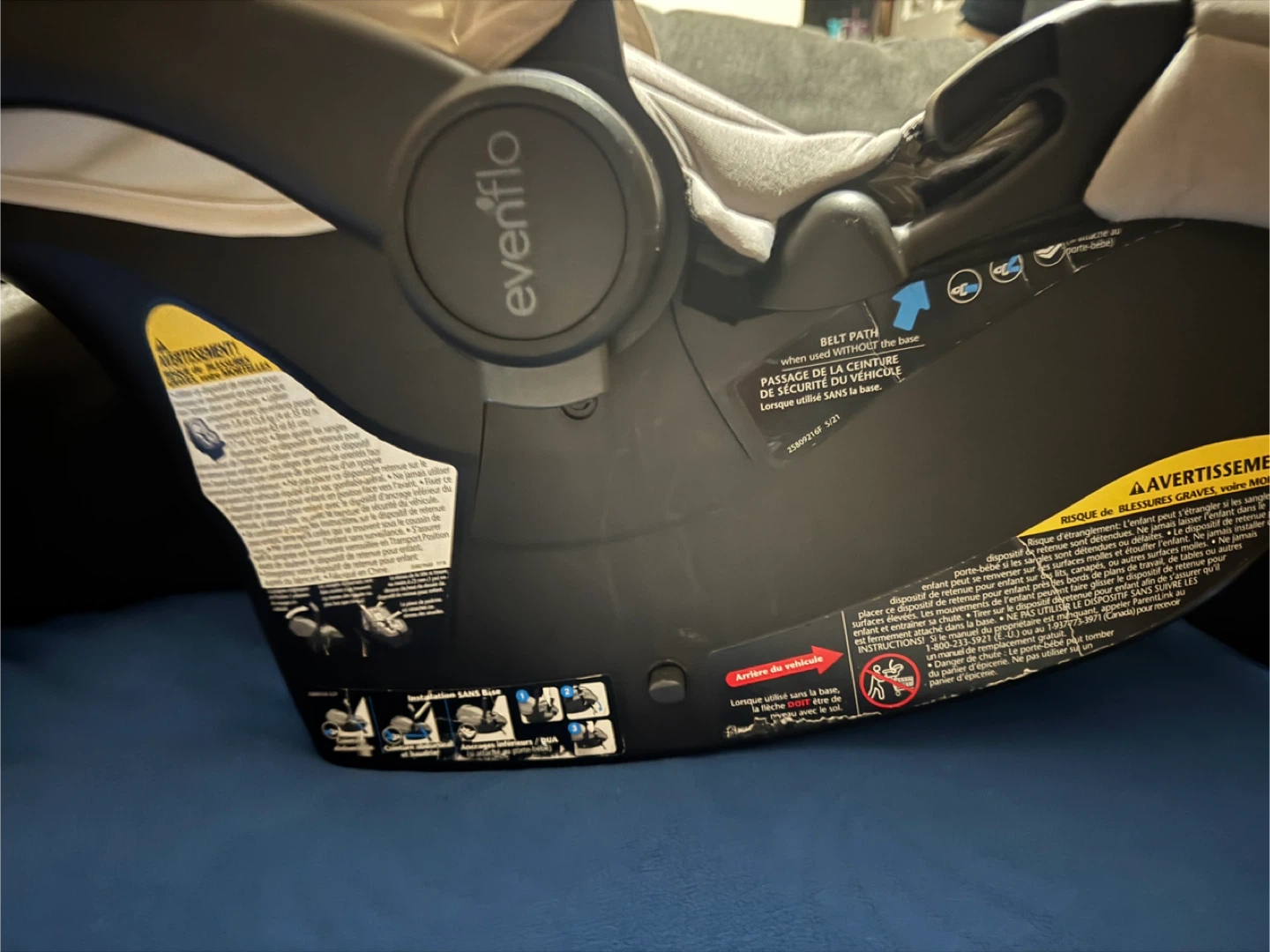Evenflo Litemax Sport Infant Car Seat - photo 3