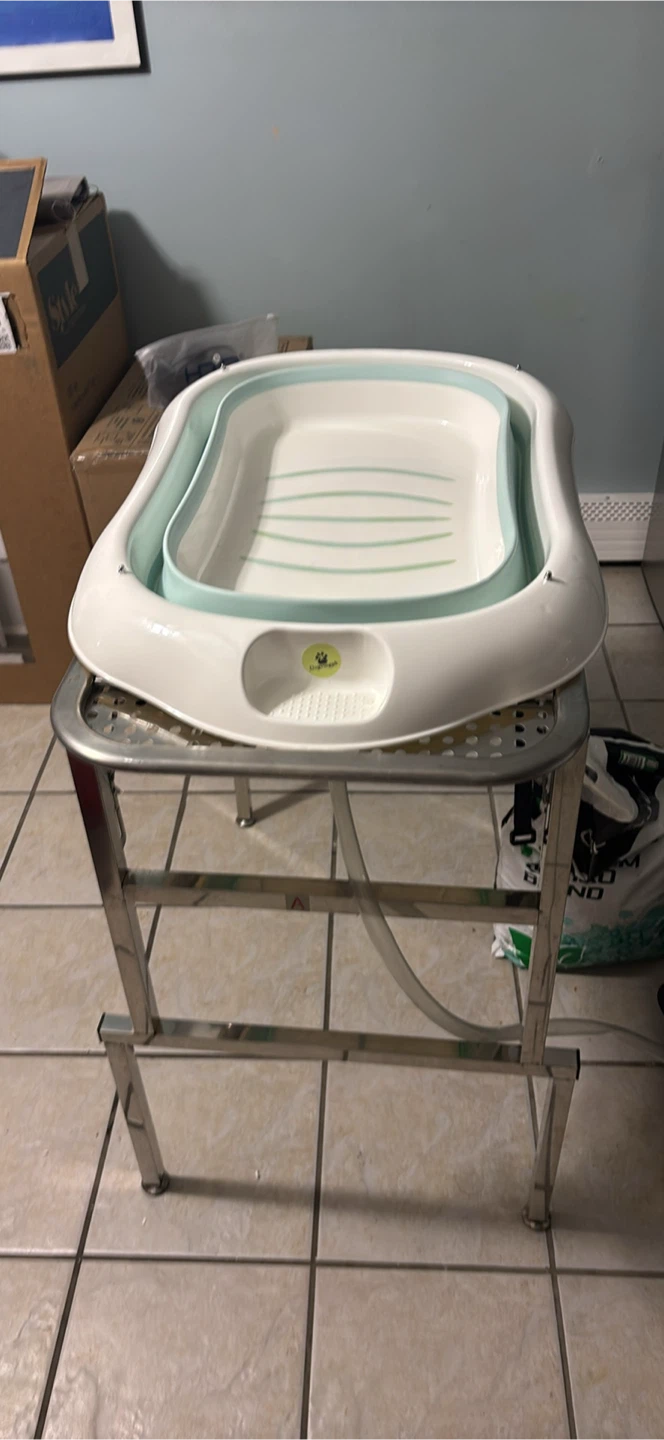 Collapsible Baby Bathtub with Stand