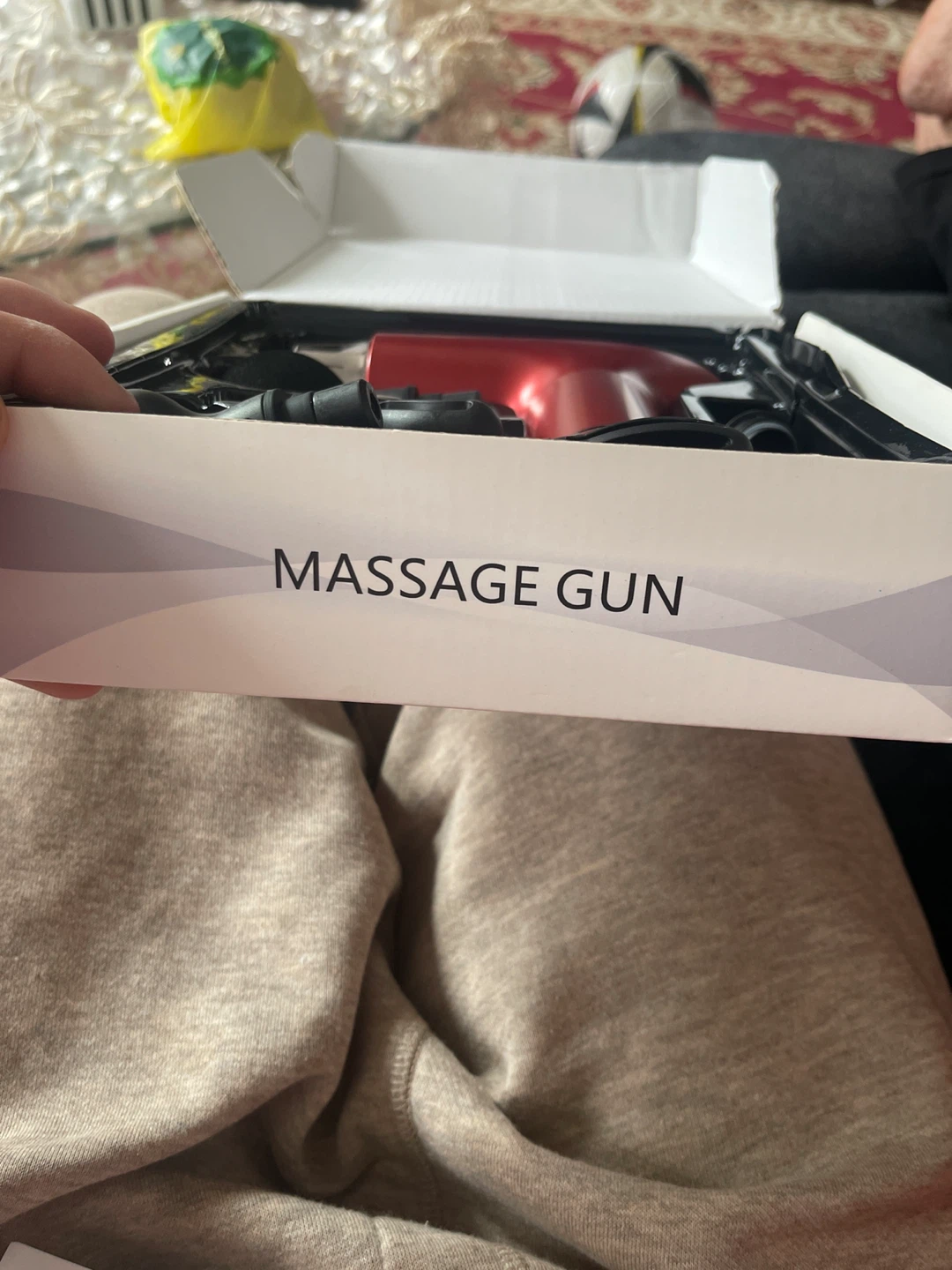 Massage Gun PS-818 with Multiple Attachments - photo 3