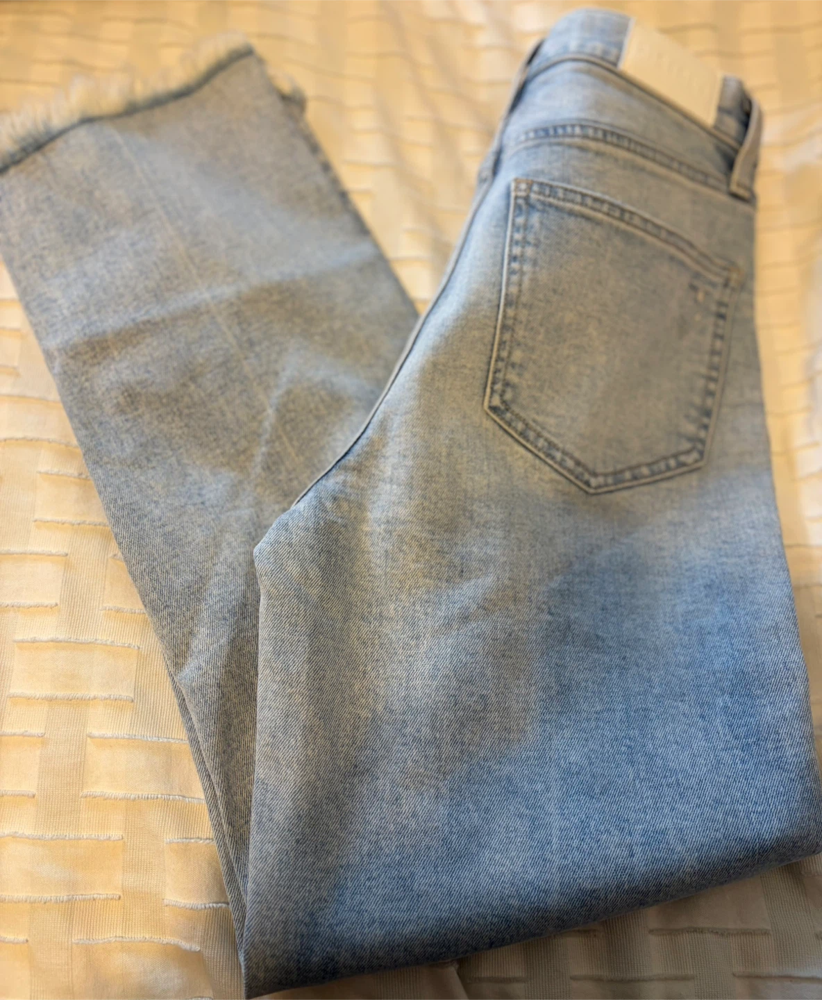 Pistola Distressed High Rise Straight ankle leg - photo 4