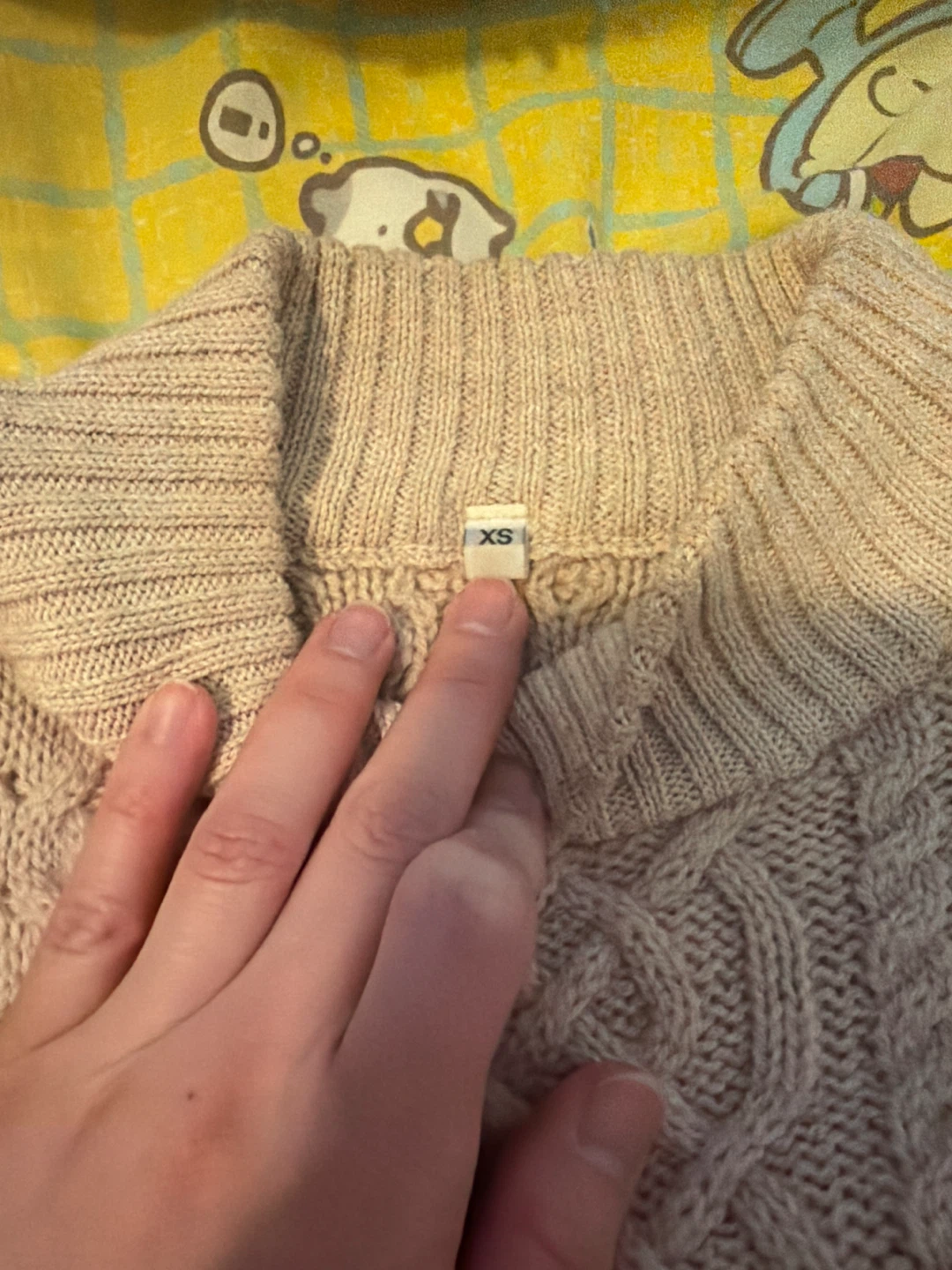 MUJI Cable Knit Mock Neck Sweater - XS - - photo 2