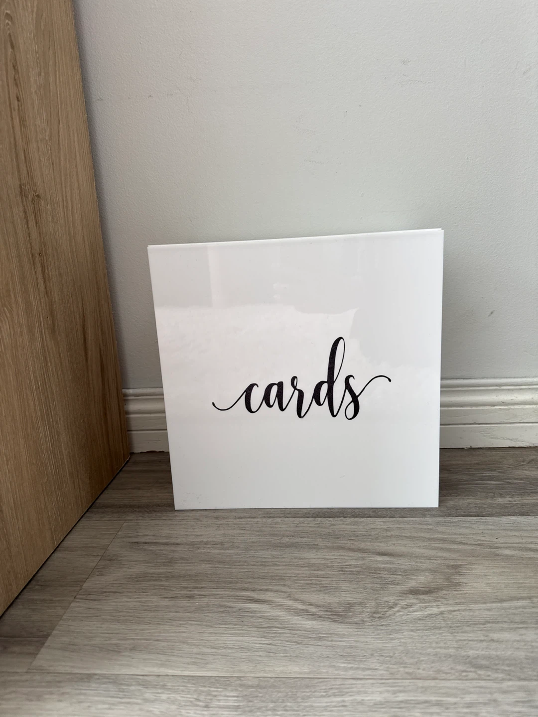 White Card Box