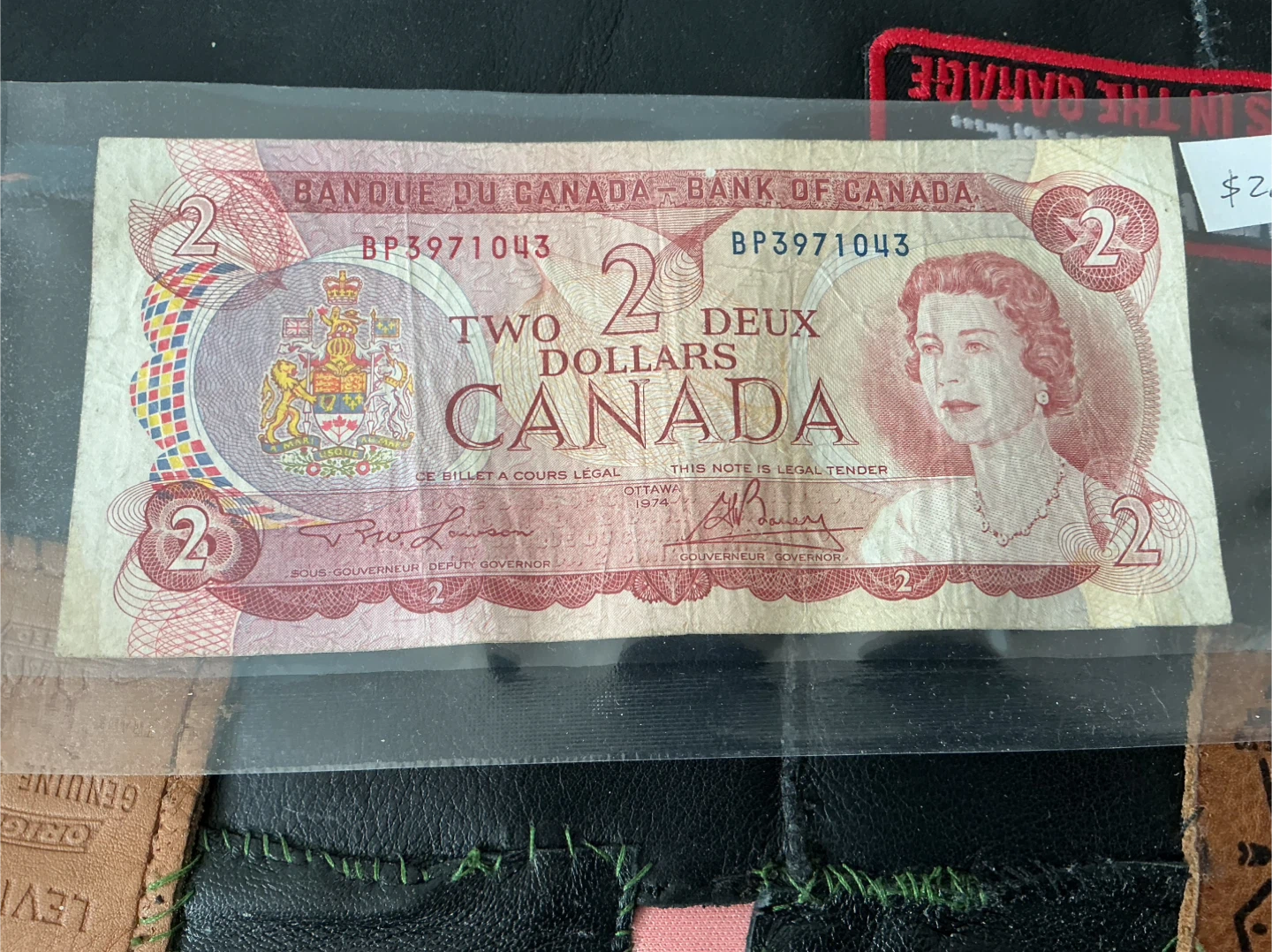 Antique Canada banknote