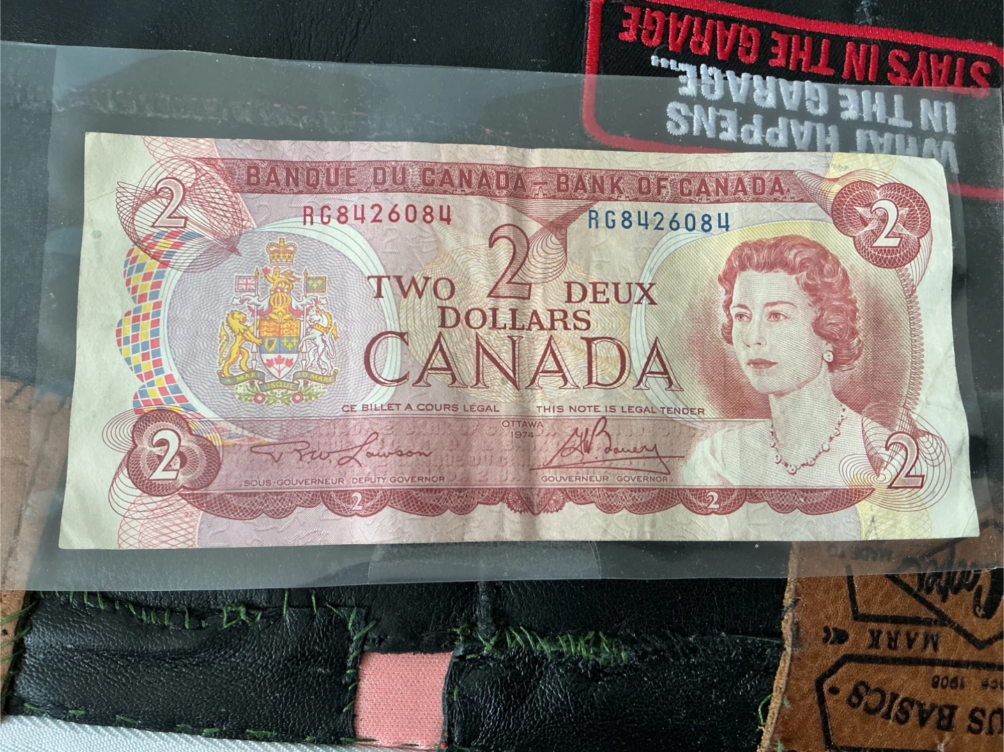 Antique Canada banknote