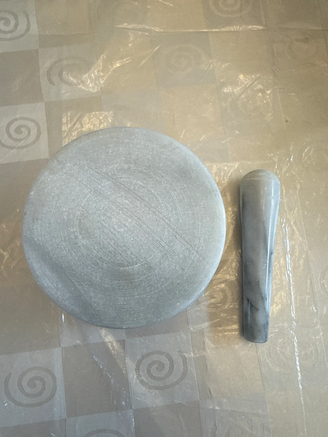 Marble Mortar and Pestle - photo 4