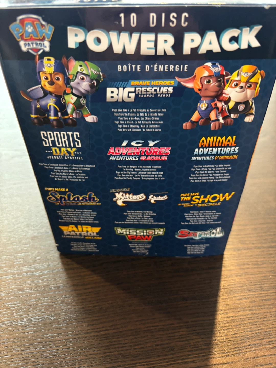 Paw Patrol 10 Disc Power Pack DVD Set - photo 3
