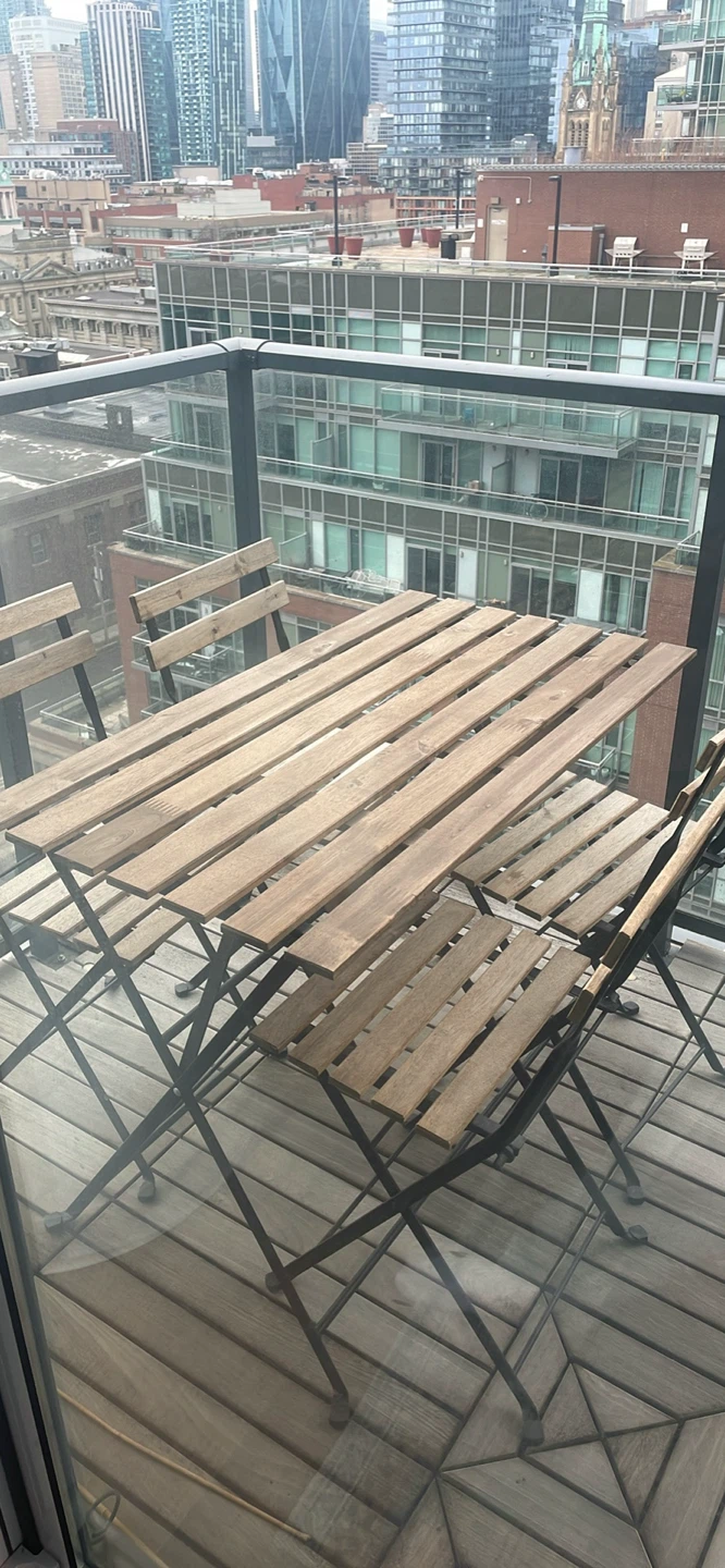 IKEA Table and 4 Chairs Set