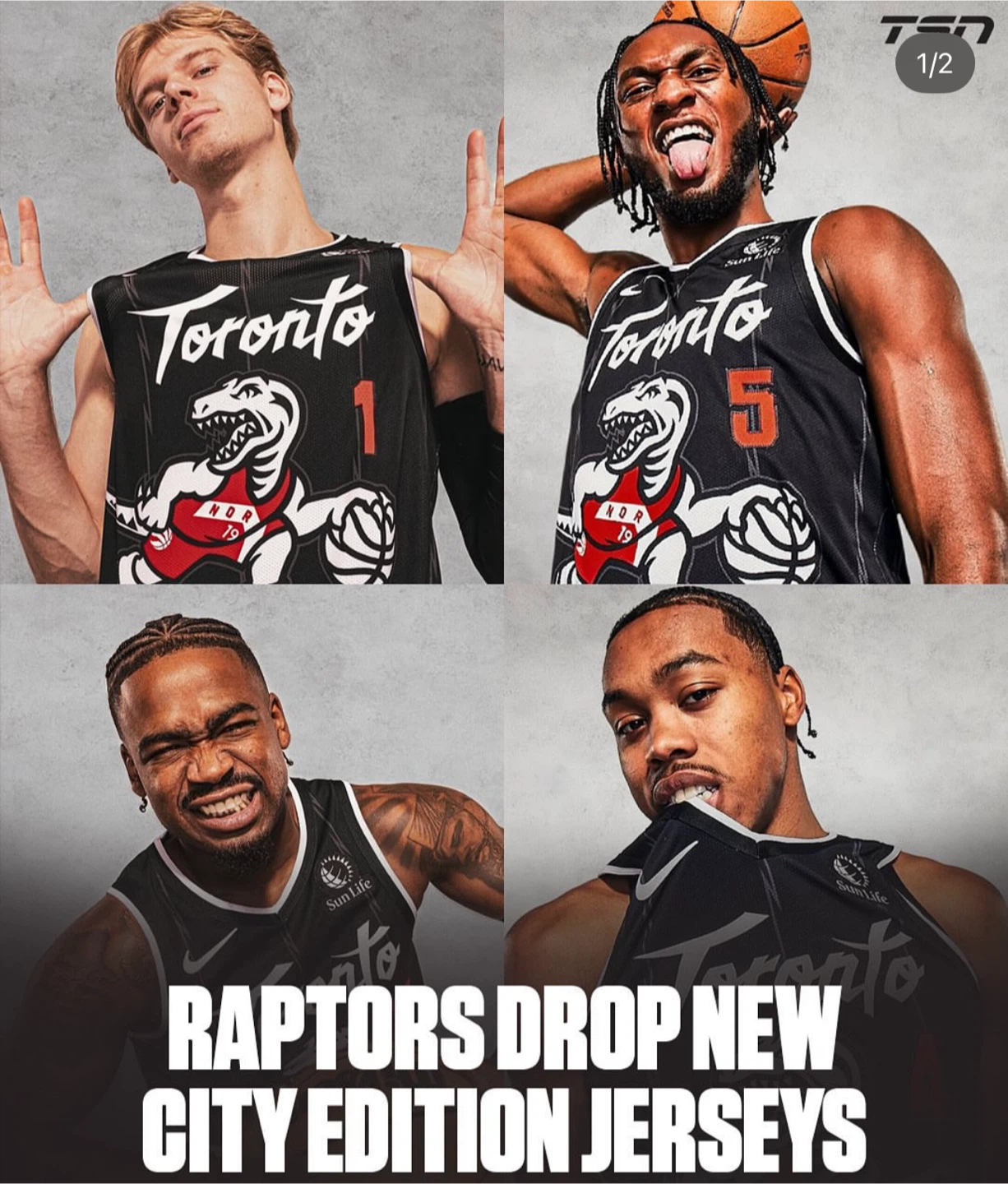 NEW Authentic Nike Raptors City Edition Barnes #4 Jersey Size 48 - photo 3