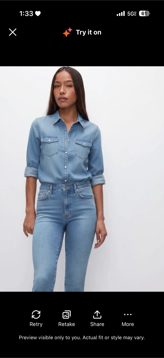 Merona Women's soft Denim Shirt