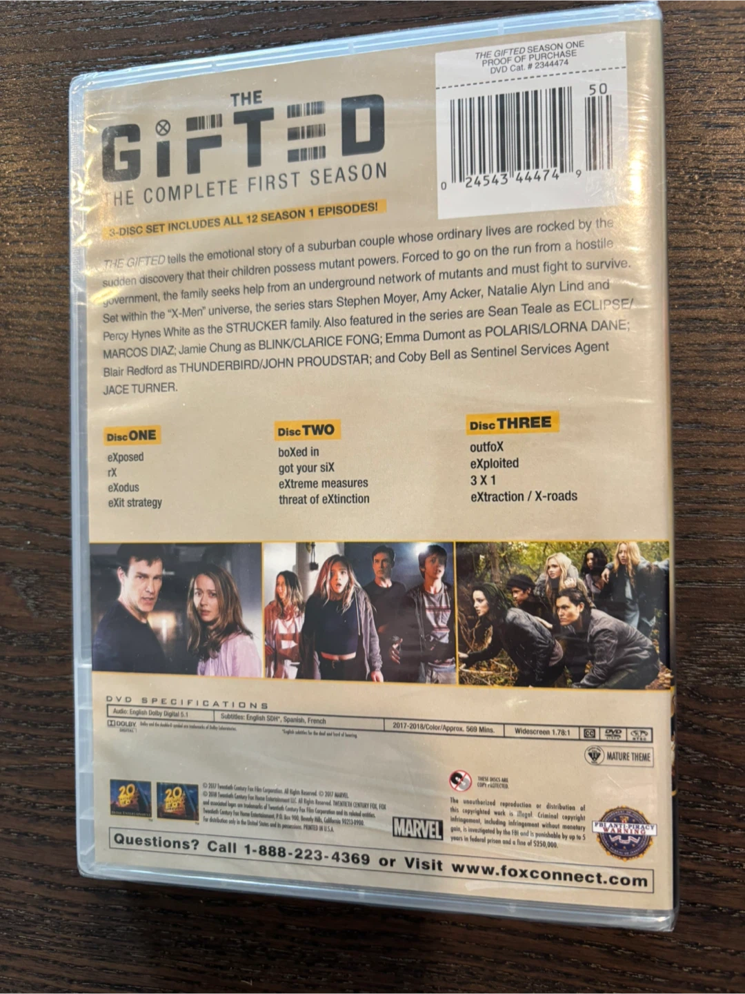 The Gifted: The Complete First Season DVD Set - photo 2