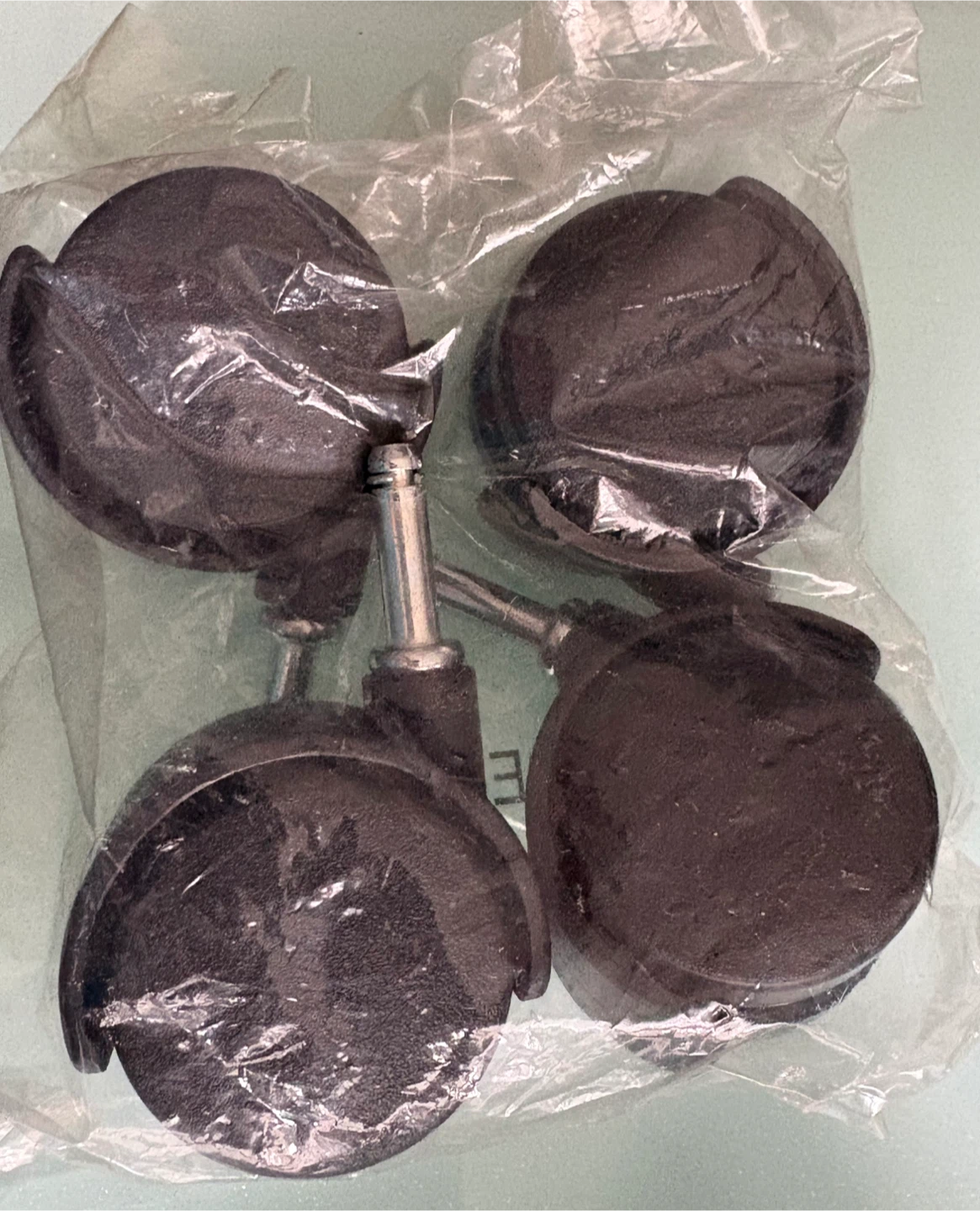 Set of 4 Black Caster Wheels