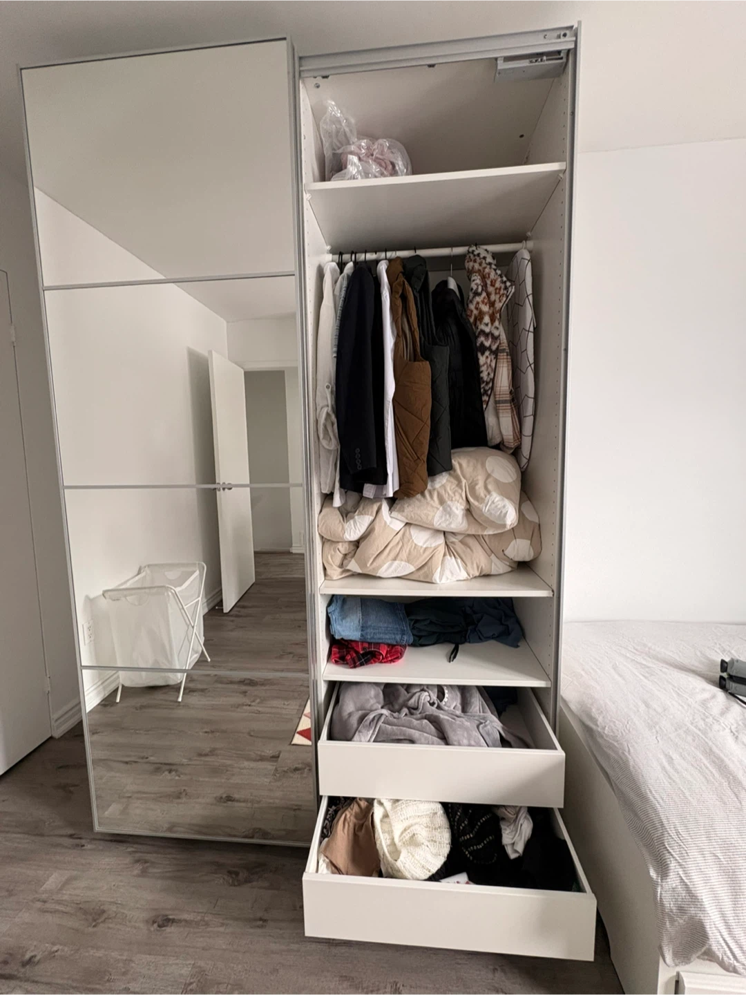 IKEA PAX / AULI Wardrobe with Sliding Doors