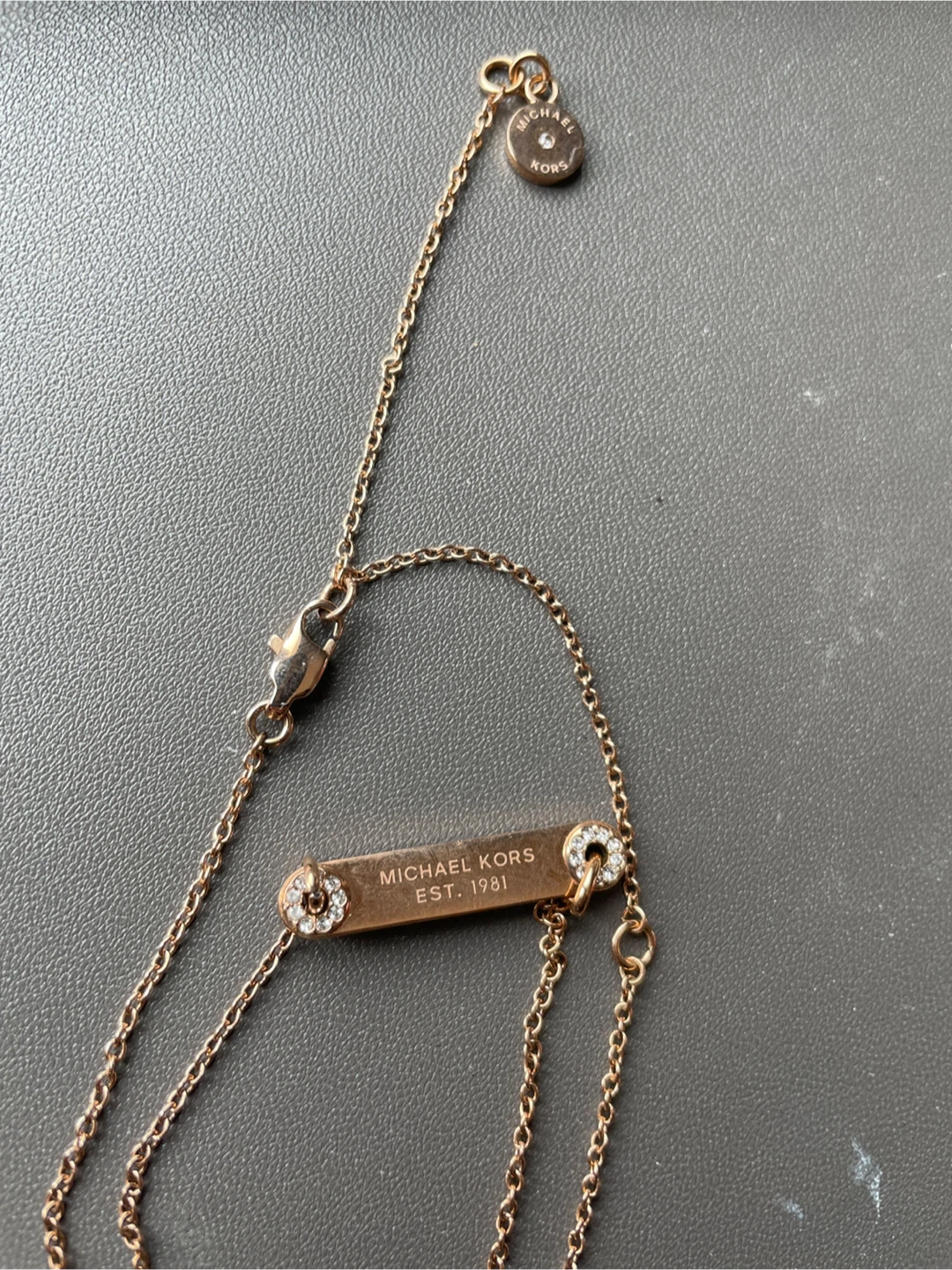 Michael Kors Rose Gold Tone Necklace - photo 3