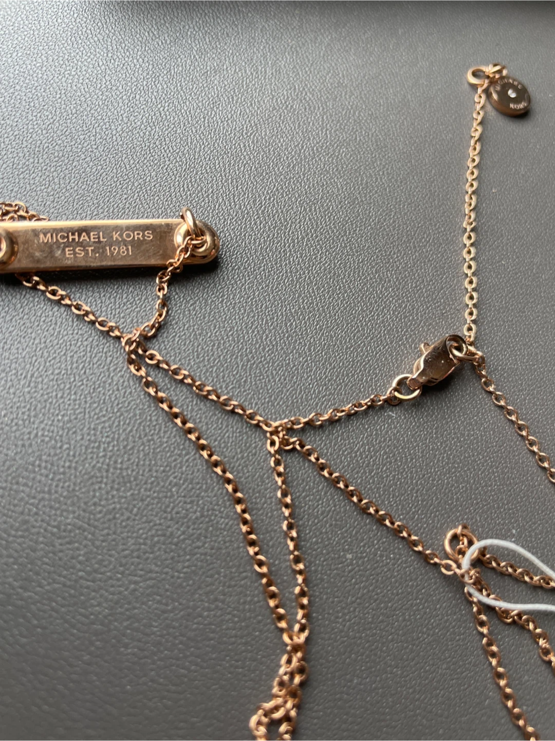 Michael Kors Rose Gold Tone Necklace - photo 5
