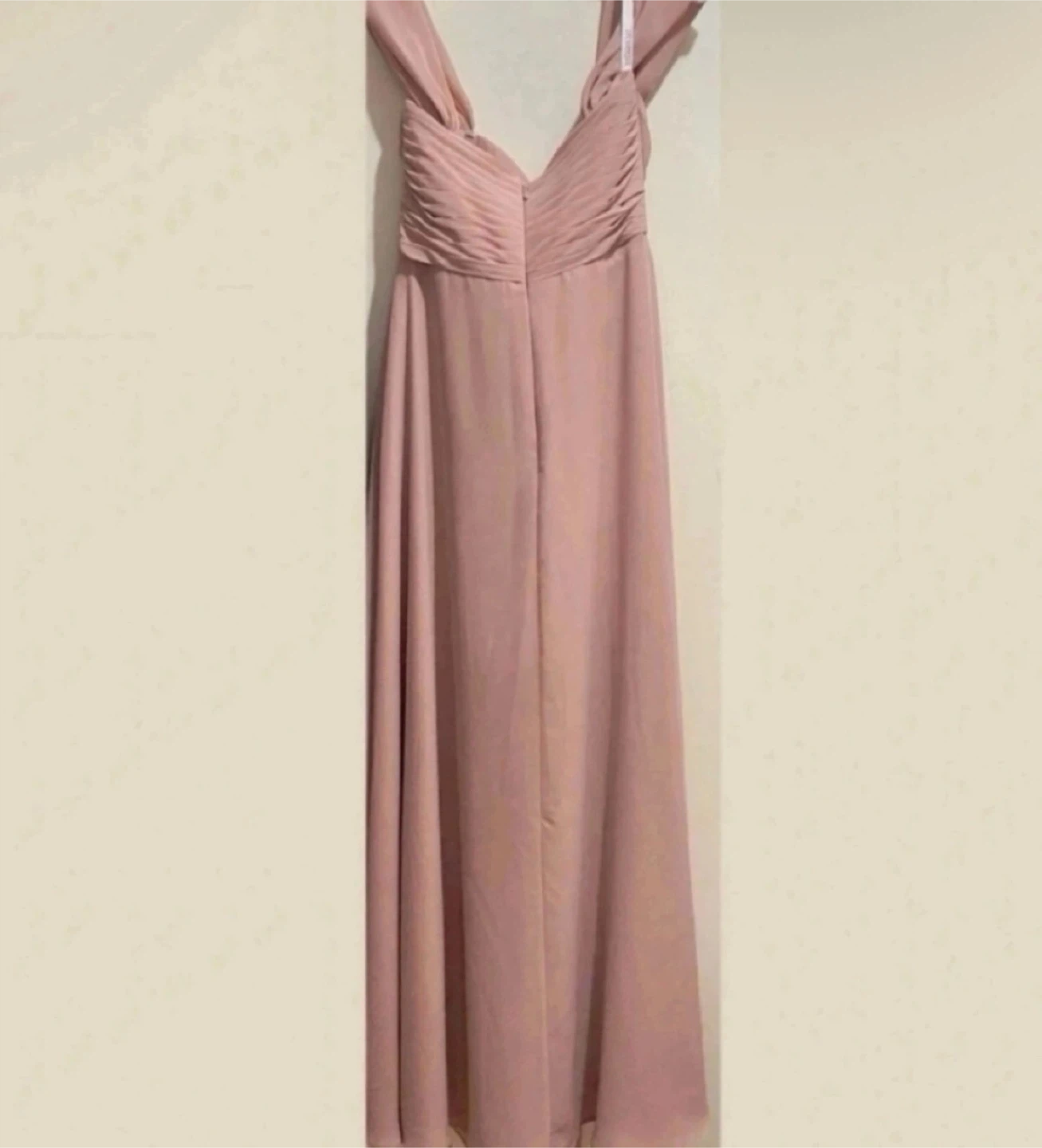 Dusty rose chiffon dress-us size 8 - photo 4