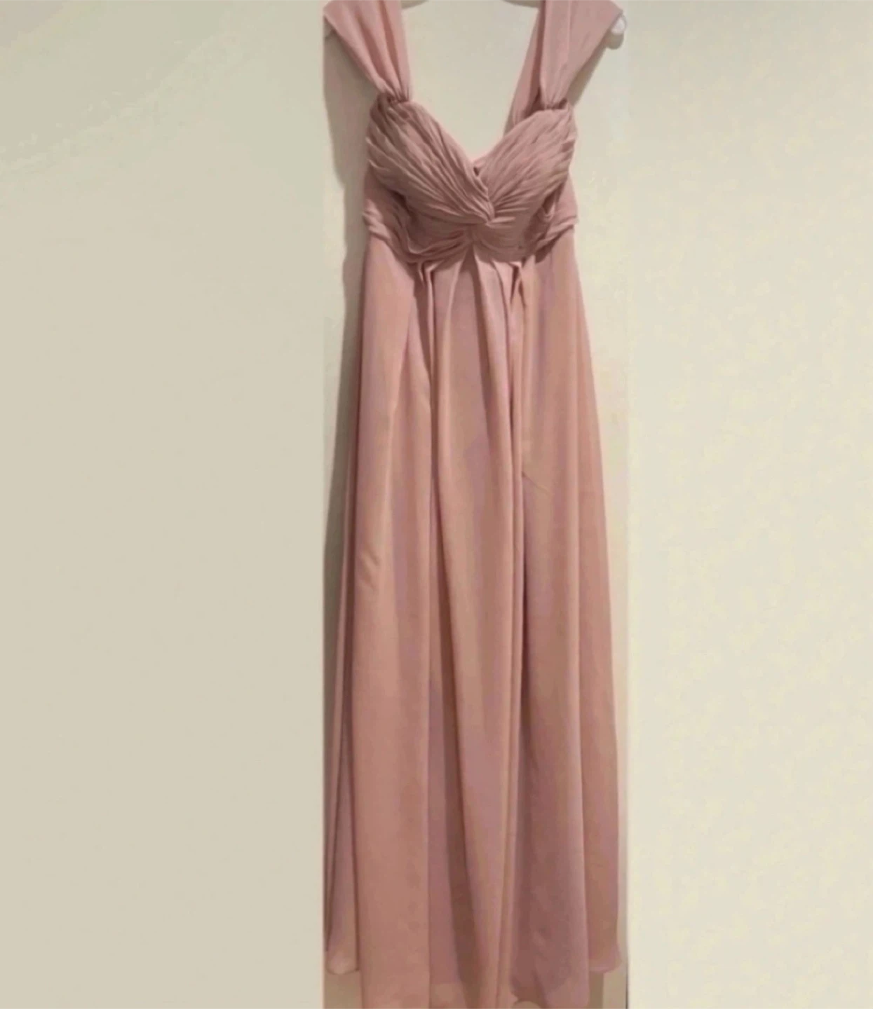 Dusty rose chiffon dress-us size 8 - photo 3
