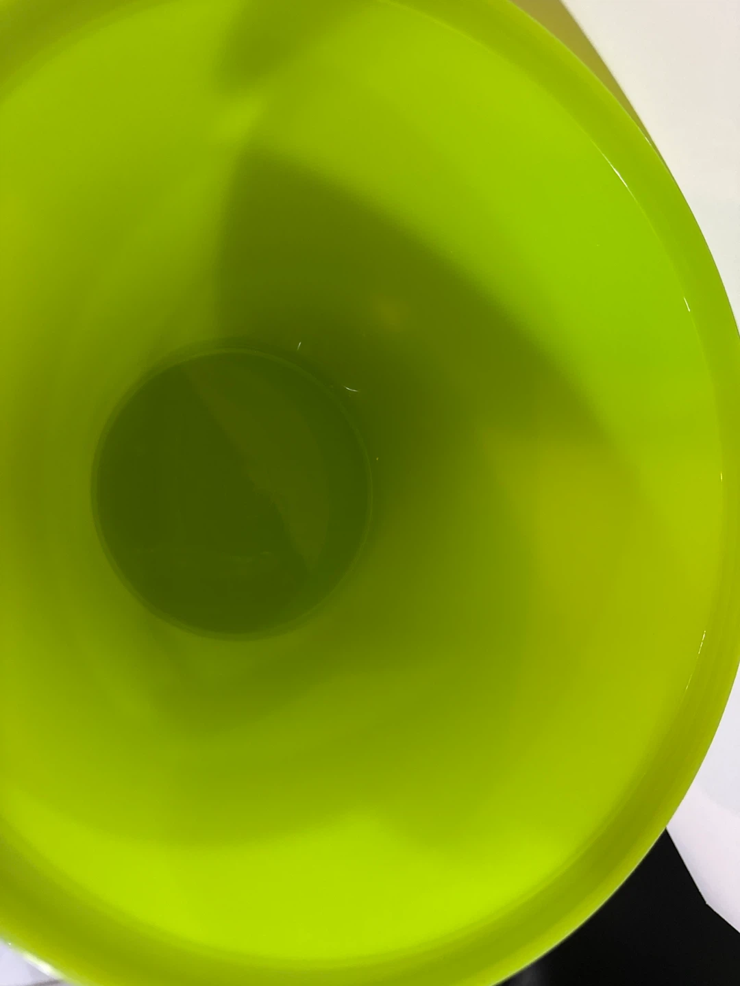 Bright Green Tupperware Mixing Bowl - photo 2