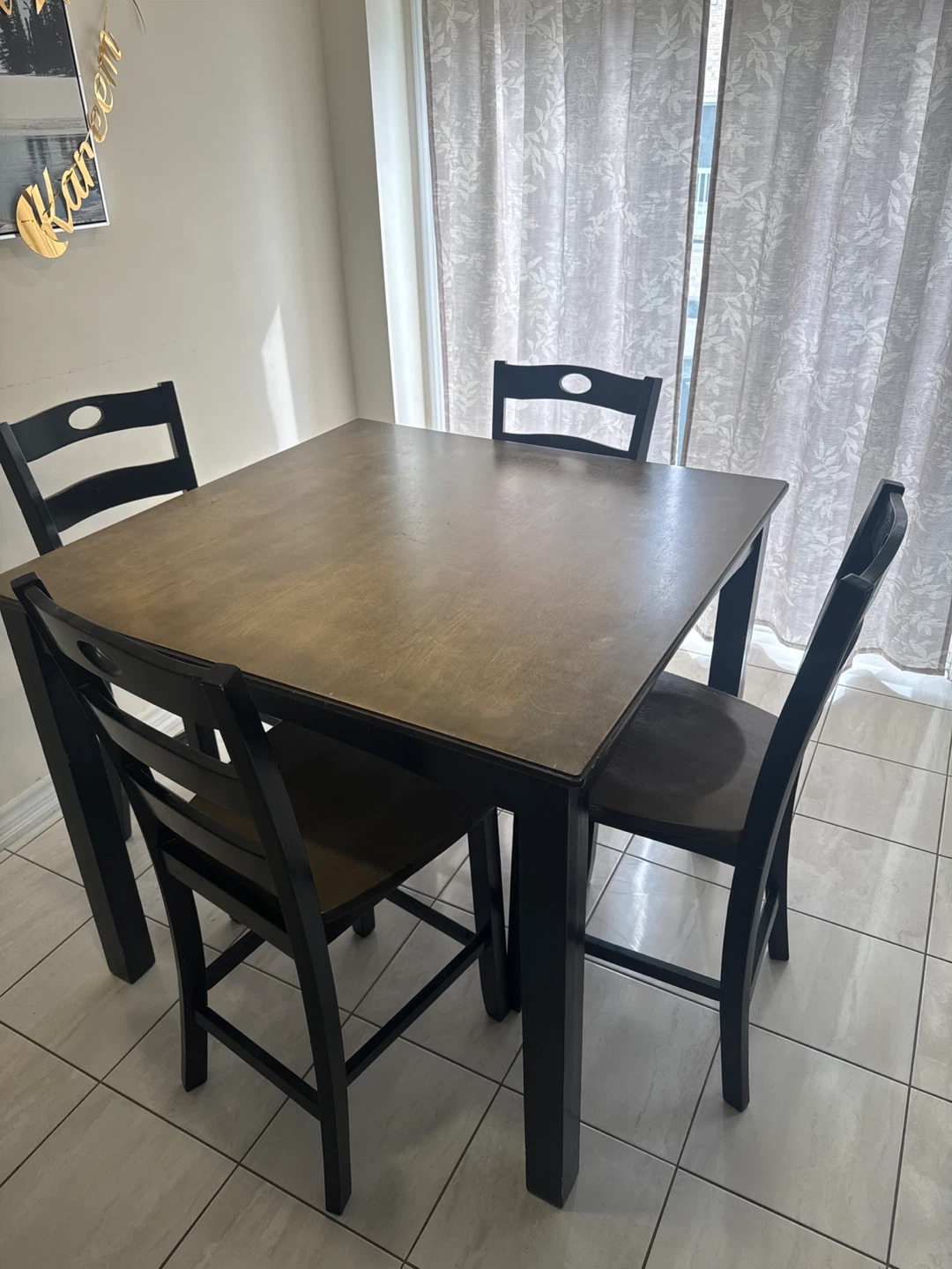 Dining Table Set with 4 Chairs - photo 3