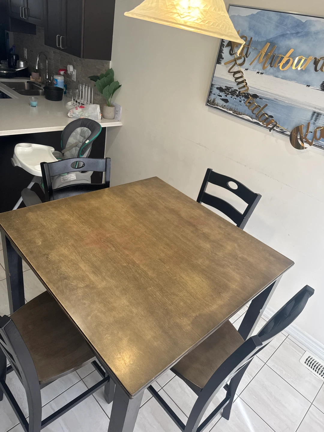 Dining Table Set with 4 Chairs - photo 4