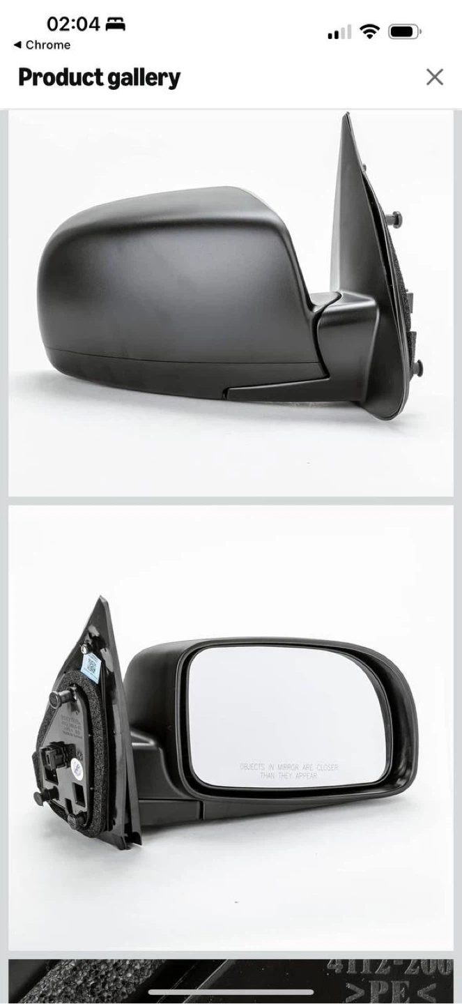 Hyundai Santa Fe 2007-2009 Passenger Mirror RH Power ) NEW - photo 2