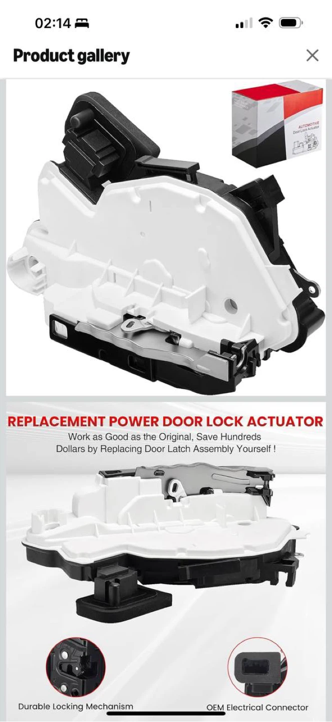 VW Golf / Jetta / GTI Front Left Door Lock Actuator – SYERAL (FL