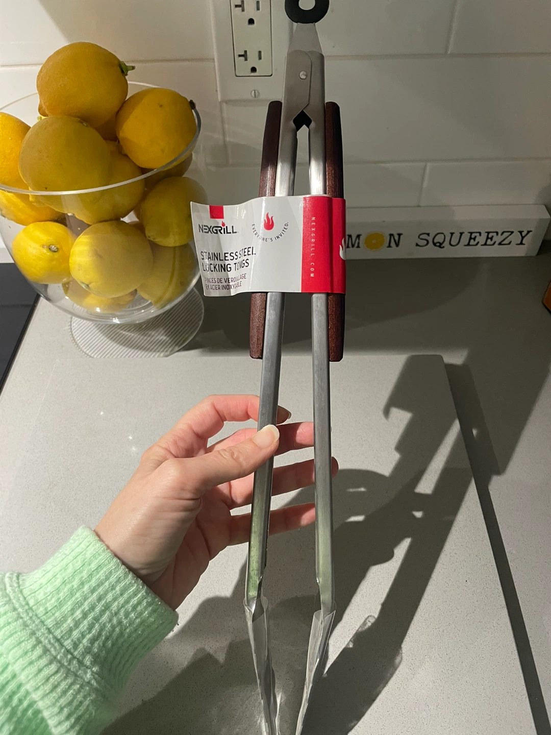 NEW! Nexgrill Stainless Steel Tongs