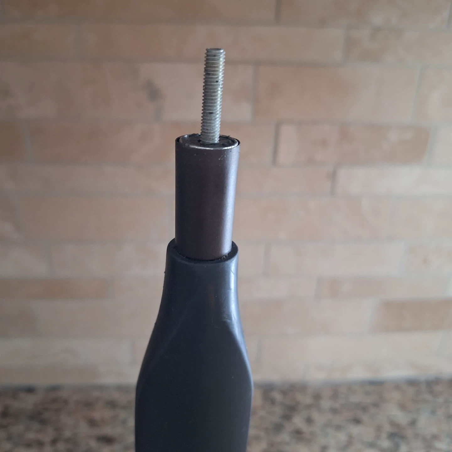 Black Kitchen Paper Towel Holder Stand - photo 4