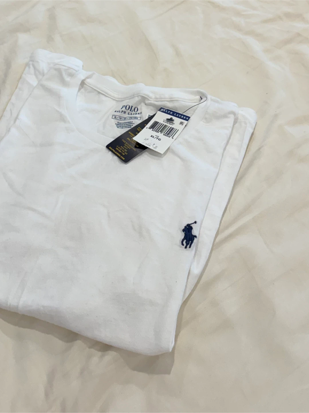 Polo Ralph Lauren White Crew Neck T-Shirt XL - photo 2
