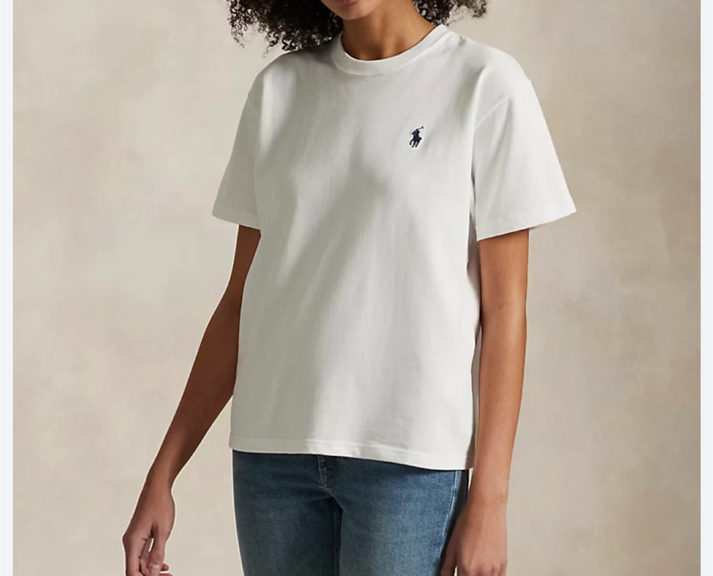 Polo Ralph Lauren White Crew Neck T-Shirt XL