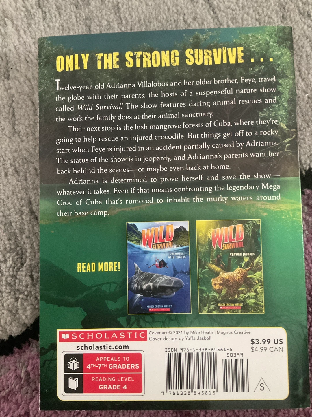 Wild Survival: Crocodile Rescue! Book - photo 2
