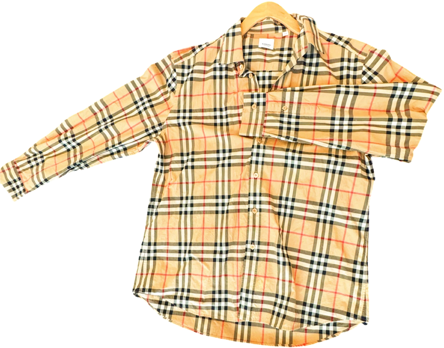 BURBERRY London England Classic Check Long Sleeve Shirt XXL - photo 4