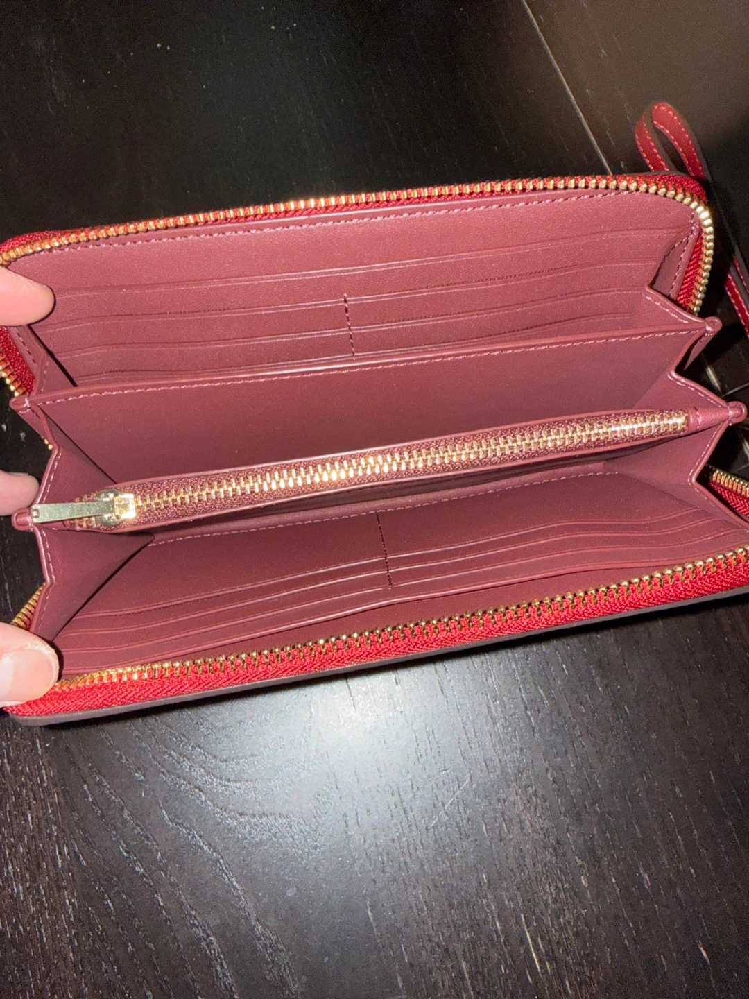 Coach Zip Around Wristlet Wallet - photo 2