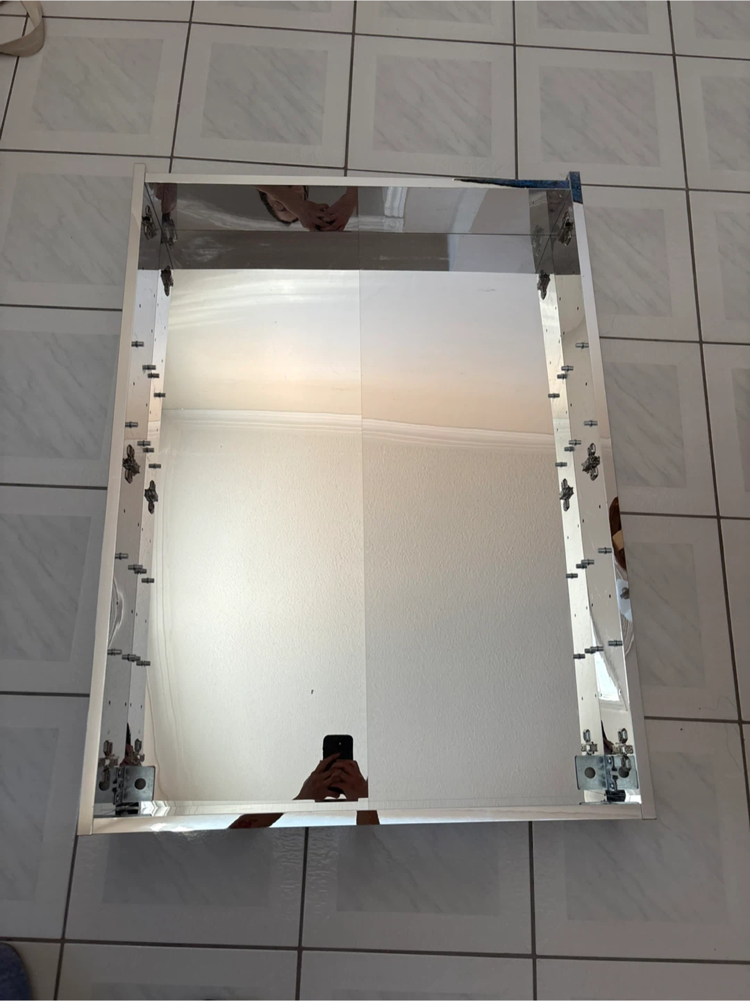 Medicine Cabinet with Mirror Doors - photo 2