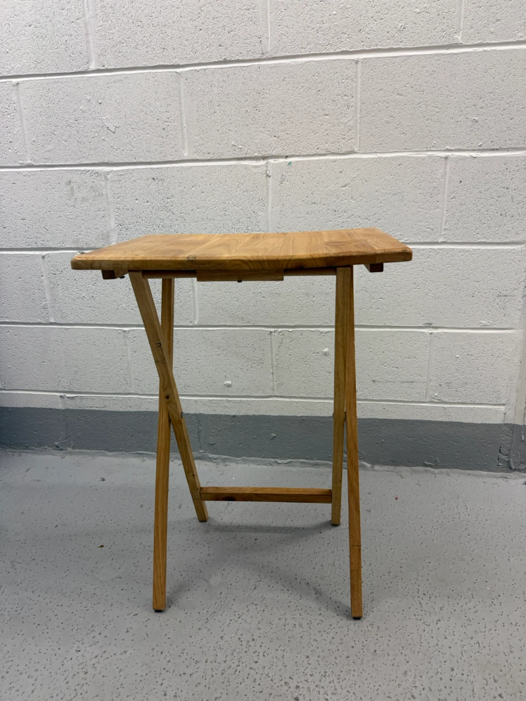 Wooden Folding Tray Table - photo 2