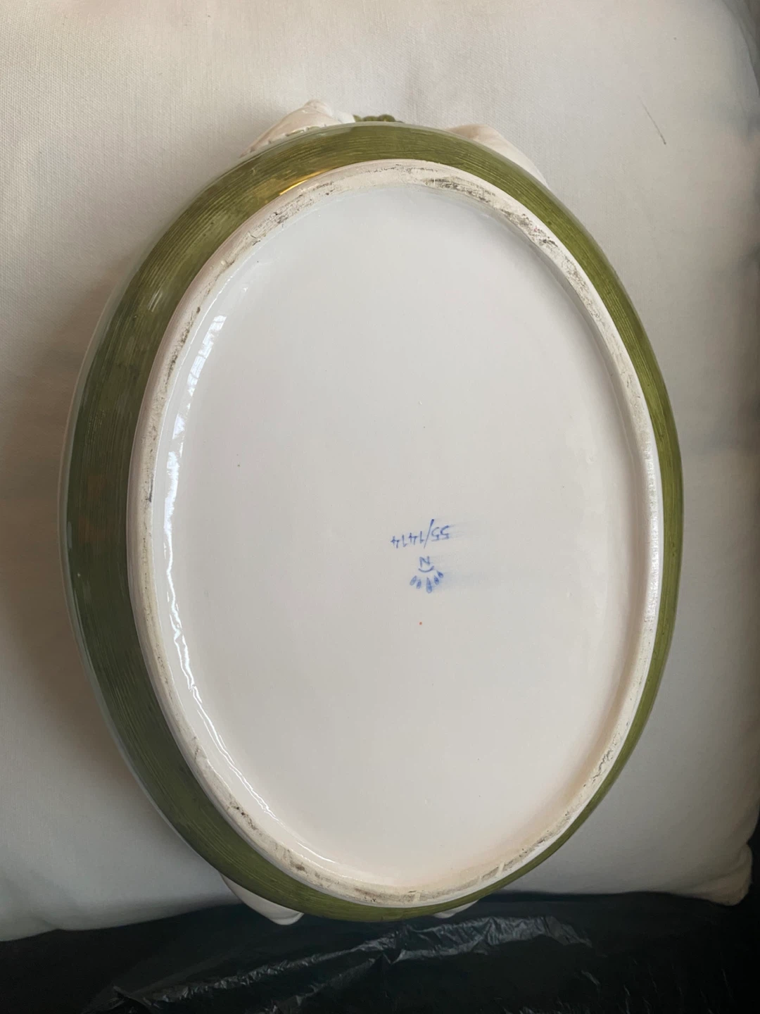 Ceramic Vegetable Soup Tureen with Ladle - photo 3