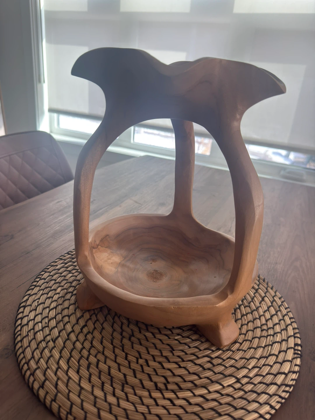 Wooden Decorative Bowl Stand