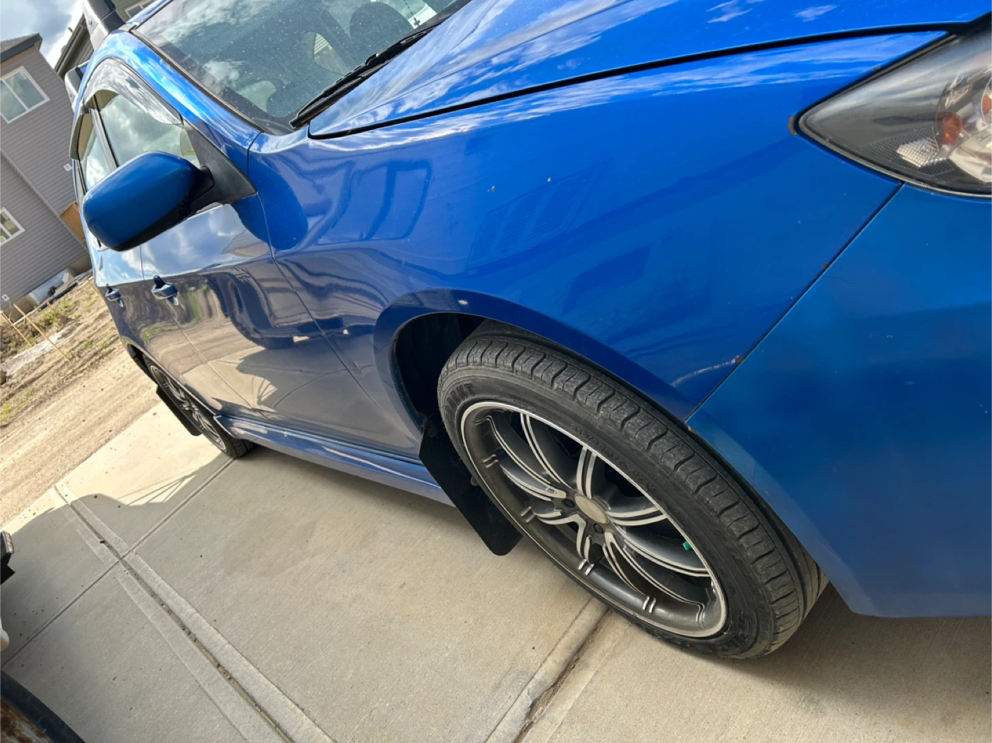 Blue Subaru Impreza WRX - photo 2