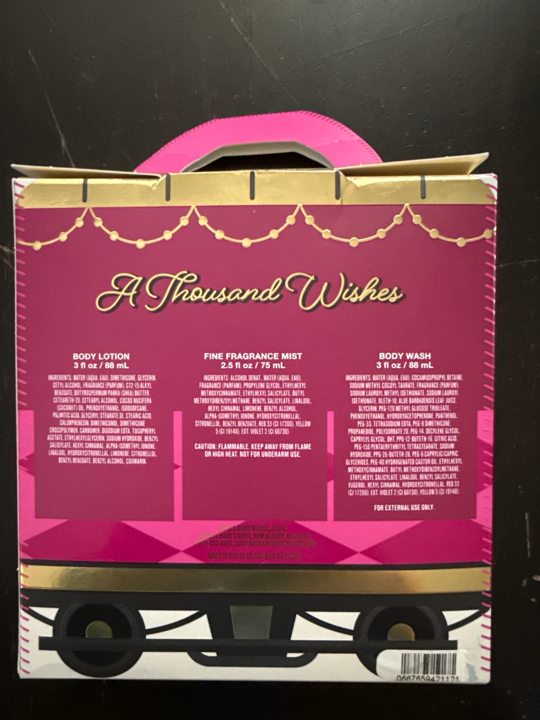 Bath & Body Works Candy Care Car A Thousand Wishes Set - photo 2