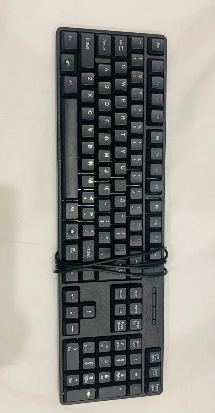 Black USB Keyboard - photo 2