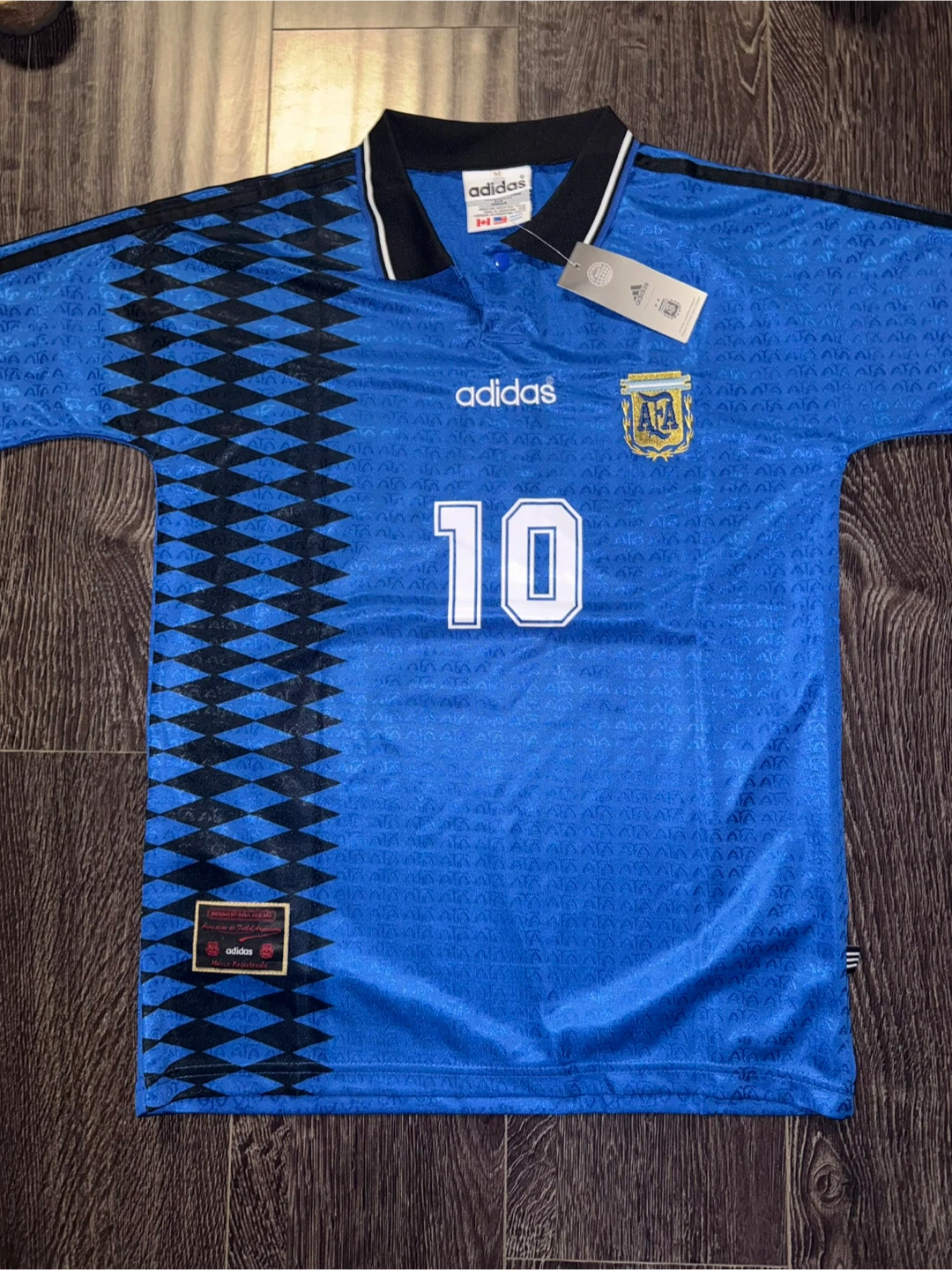 Adidas Argentina Maradona '10 Soccer Jersey